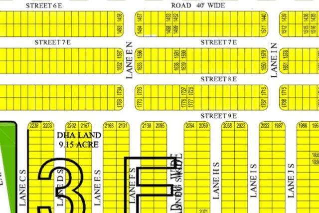 Plot for Sale in Karachi Sector 3E